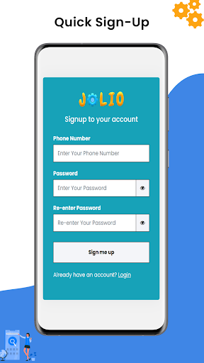 Android application Jolio Jobs screenshort