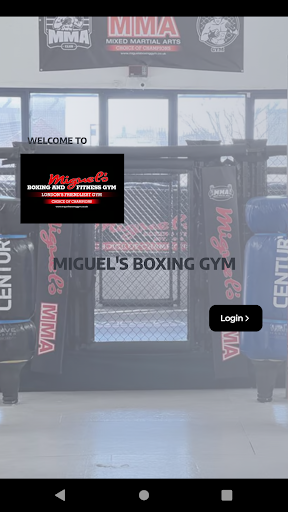 Android application Miguel's Boxing Gym screenshort