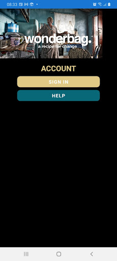 Android application Team Wonderbag screenshort