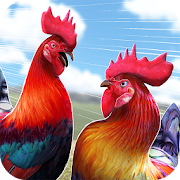 Wild Rooster Run - Frenzy Chicken Farm Race