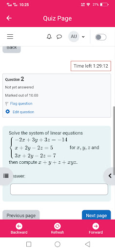 Online Course Screen 3