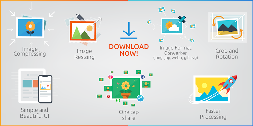 Android application Image Compressor png jpg gif screenshort