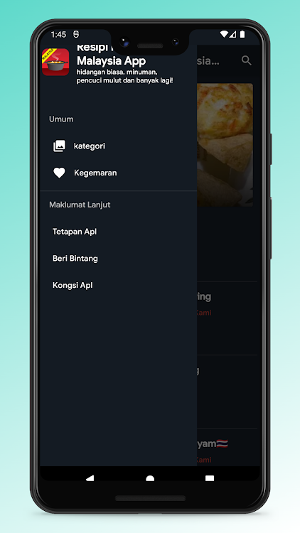 Malaysian Food Recipe App - 1.1.3 - (Android)