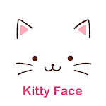 Cover Image of Download Cute Theme-Kitty Face-  APK