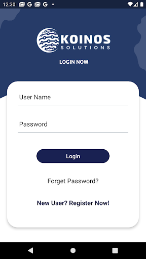 Koinos CRM Screen 2