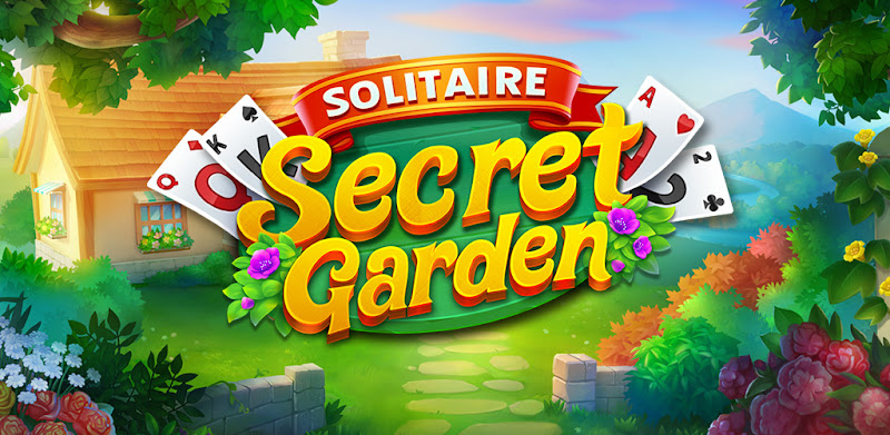 Solitaire Tripeaks-Secret Garden-Free Card Game