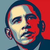 Obama Style Pop Art Image icon
