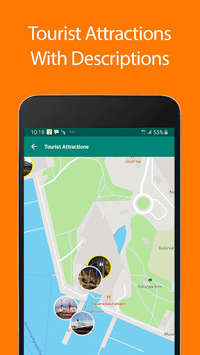 Android application Stockholm Offline Map and Trav screenshort