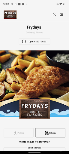 Android application Frydays Cottingham screenshort