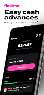 FloatMe: Instant Cash Advances Screenshot