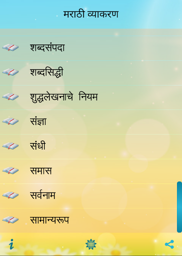Marathi Grammar Vyakaran