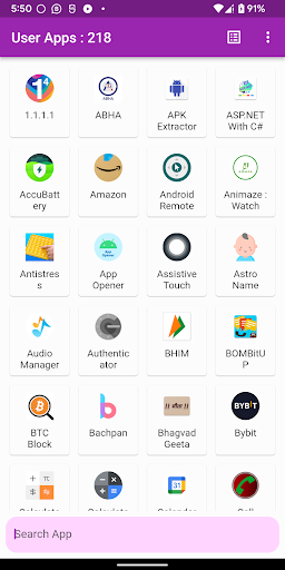 App preview