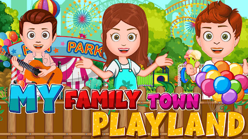 Android application My Family Town : Carnival Park screenshort