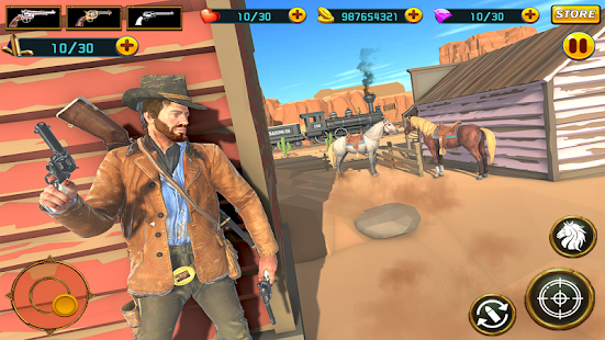 Western Cowboy Gunfighter - Cowboy Shooting Game 1 Screenshots 4