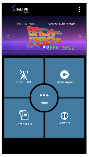 Android application CityLIVE Radio screenshort