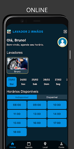 Android application Lavador 2 irmãos screenshort