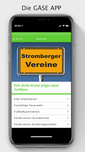 GÄSE APP Stromberg Screen 2