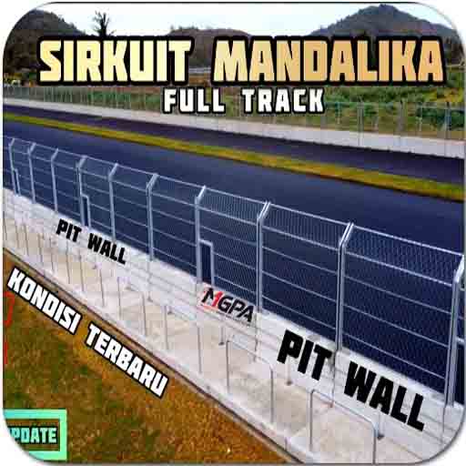 Mandalika Wallpaper HD logo
