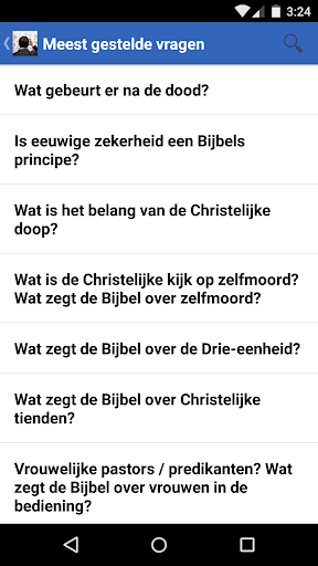 Bijbelvragen? Screen 2