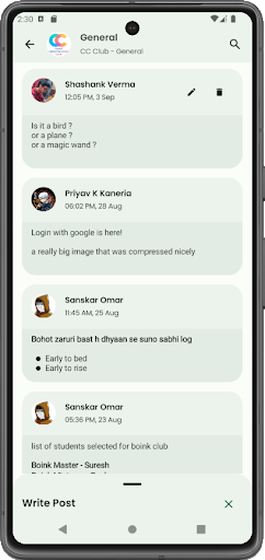 MotiClubs - MNNIT Screen 3