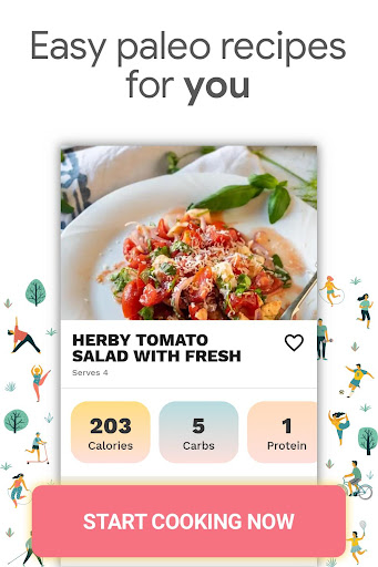 Paleo diet app: Diet tracker Screen 2
