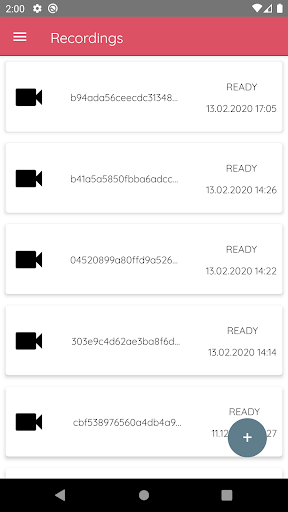 Ziggeo demo. React Native Screen 2