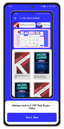 C-PDF Book Reader - Online Screen 2