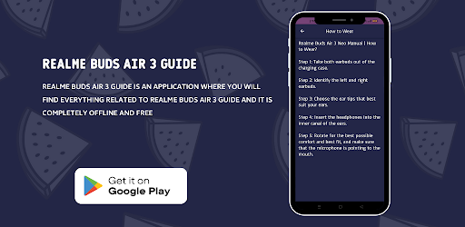 Realme Buds air 3 Guide Screen 3