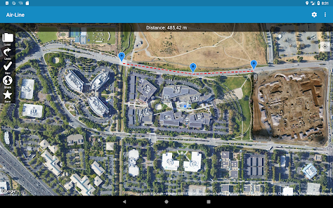 Screenshot 4 Air-Line - Distance measuremen android