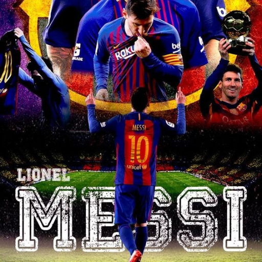 Messi Barcelona Wallpaper logo