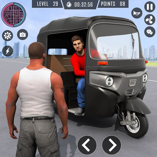Tuk Tuk Auto Rickshaw Games logo