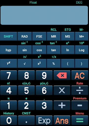 Scientific Calculator Screen 2