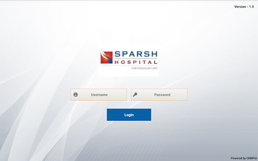 Android application Cempia Sparsh screenshort