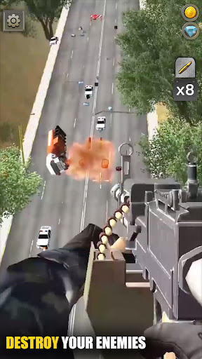 Modern World War: Action Game Screen 2
