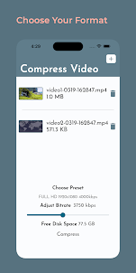 Just a Simple Video Compressor