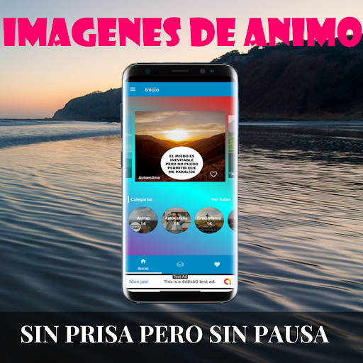 Android application Imagenes de animo screenshort