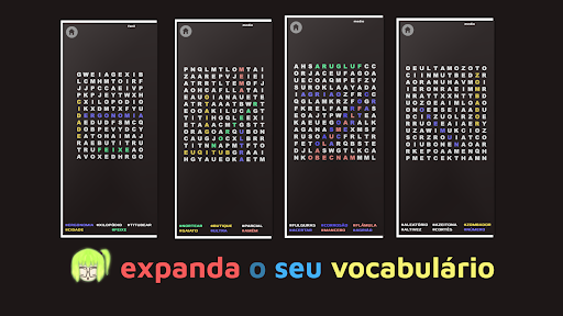 Android application Caça-Palavras da IA screenshort