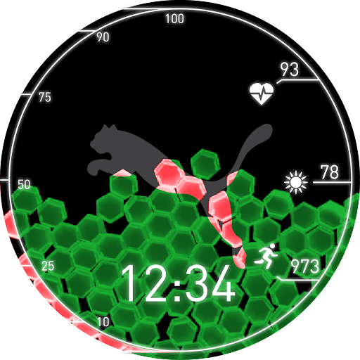 PUMA Smartwatch Watch Faces Screen 2