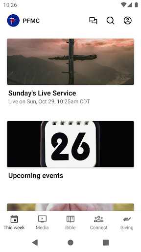 Android application Platteville Free Methodist screenshort