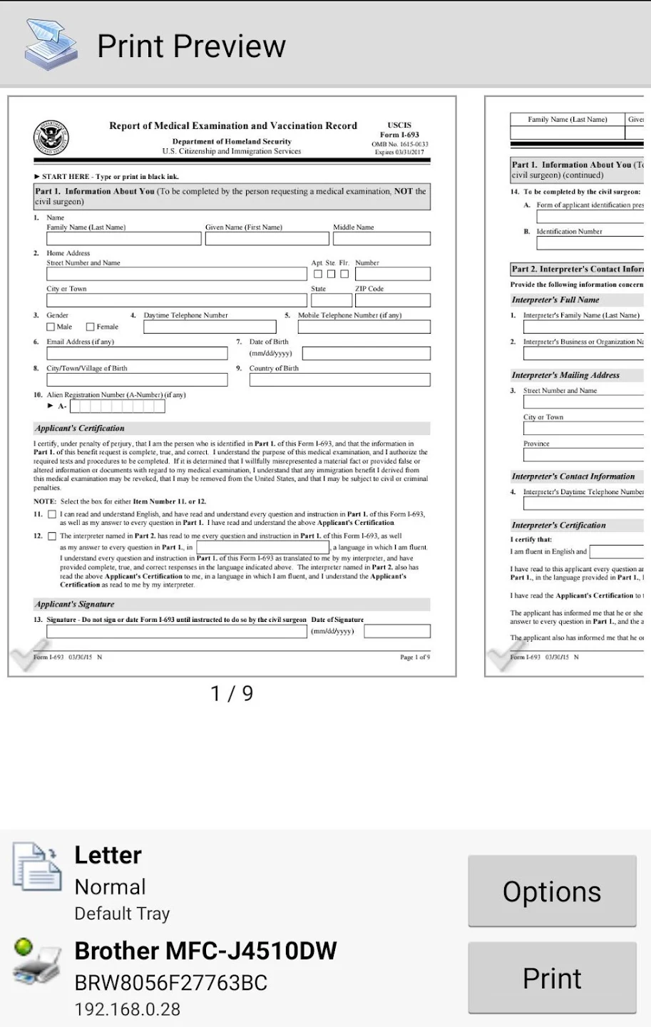 PrinterShare Mobile Print apk