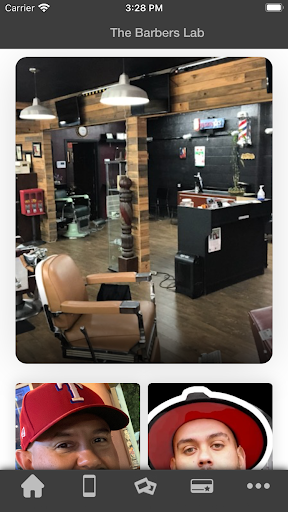 Android application The Barbers Lab screenshort