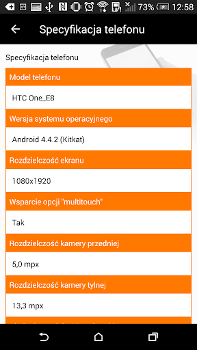 Orange Smart Care Screen 3