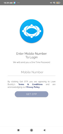 Android application Loanwala screenshort