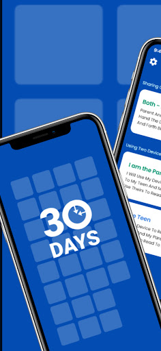 Android application 30 Days: Parents & Teens screenshort