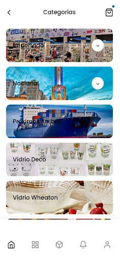 Android application Encanta screenshort