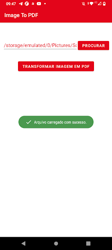 Image To PDF Screen 3