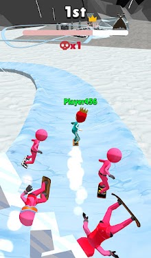 #3. Snow Racing: Winter Aqua Park (Android) By: Boss Level Studio