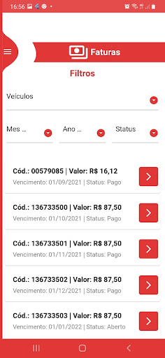 SAPV Associado Screen 3