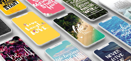 Android application Word Inspiring Wallpapers - B screenshort