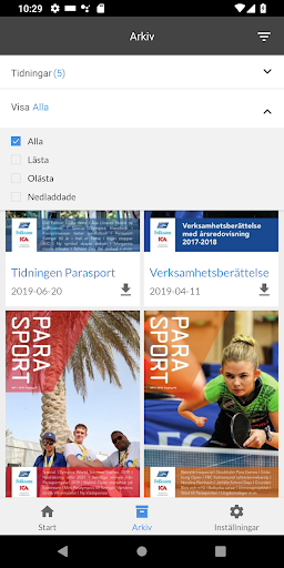 Parasportmagasinet Screen 3